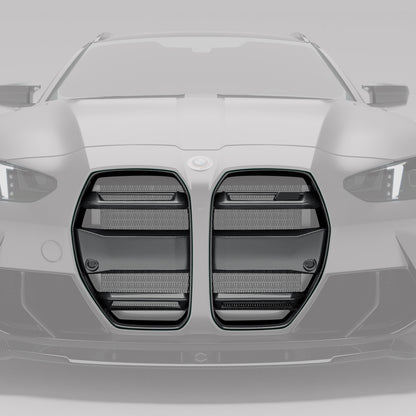 BMW M3 G81 Carbon Fiber Front Grill ( without ACC) - Revozport