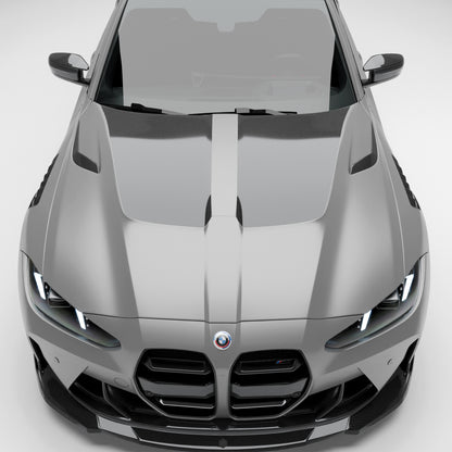 BMW M3 G81 Carbon Fiber Hood - Revozport