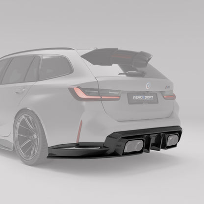 BMW M3 G81 Carbon Fiber Rear Diffuser - Revozport