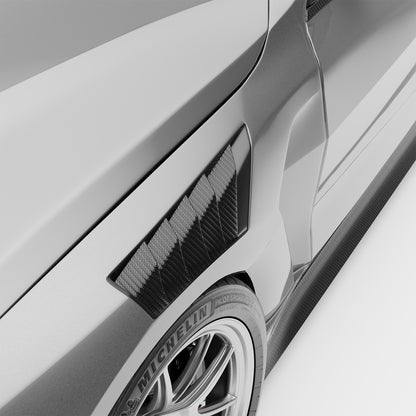 BMW M4 G82 Carbon Fiber Front Fenders Replacement - Revozport