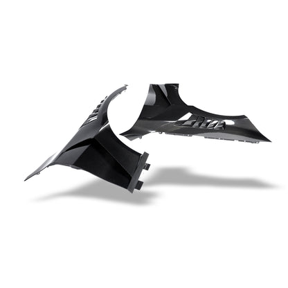 BMW M4 G82 Carbon Fiber Front Fenders Replacement - Revozport
