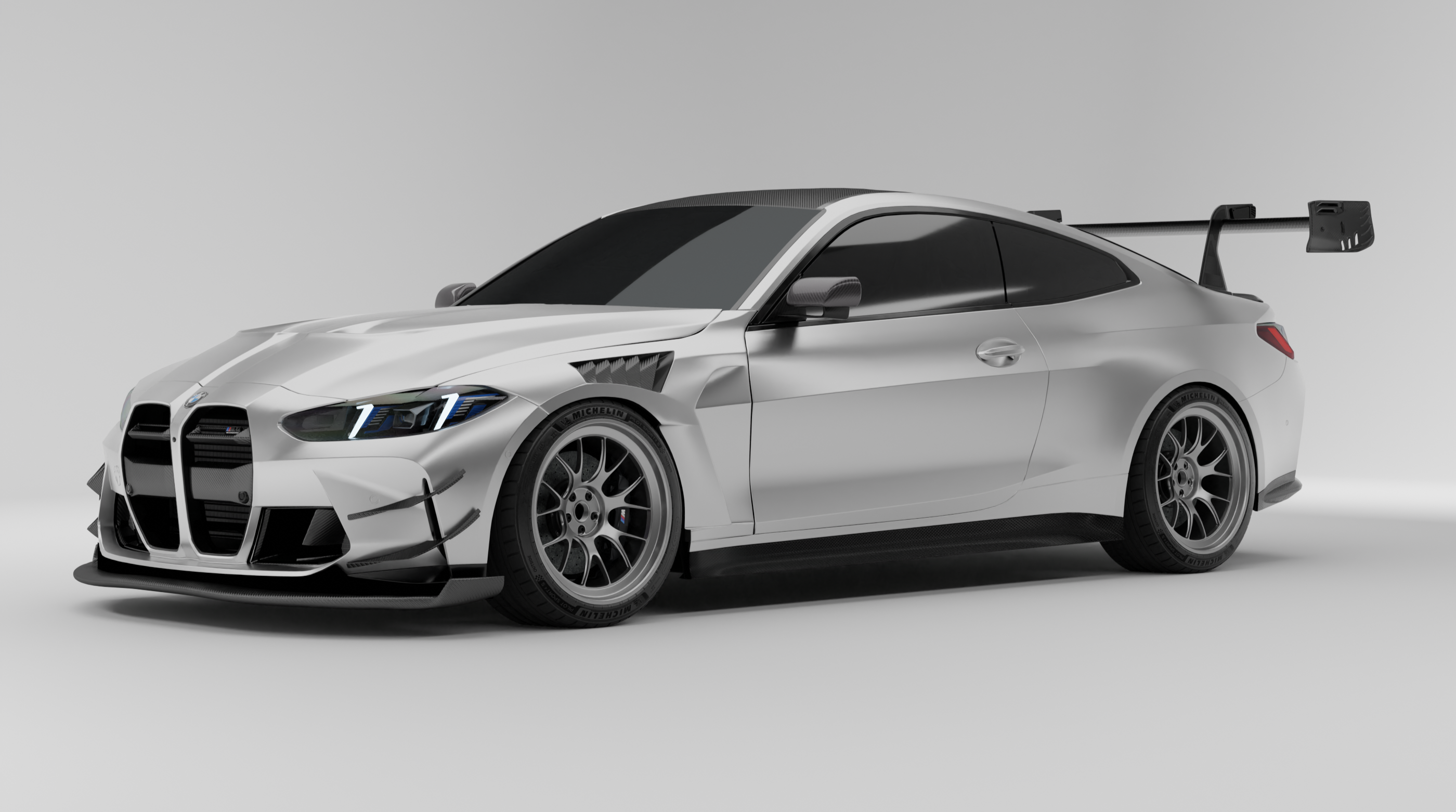 BMW M4 G82 Carbon Fiber Front Fenders Replacement - Revozport