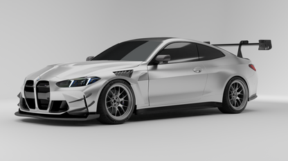 BMW M4 G82 Carbon Fiber Front Fenders Replacement - Revozport