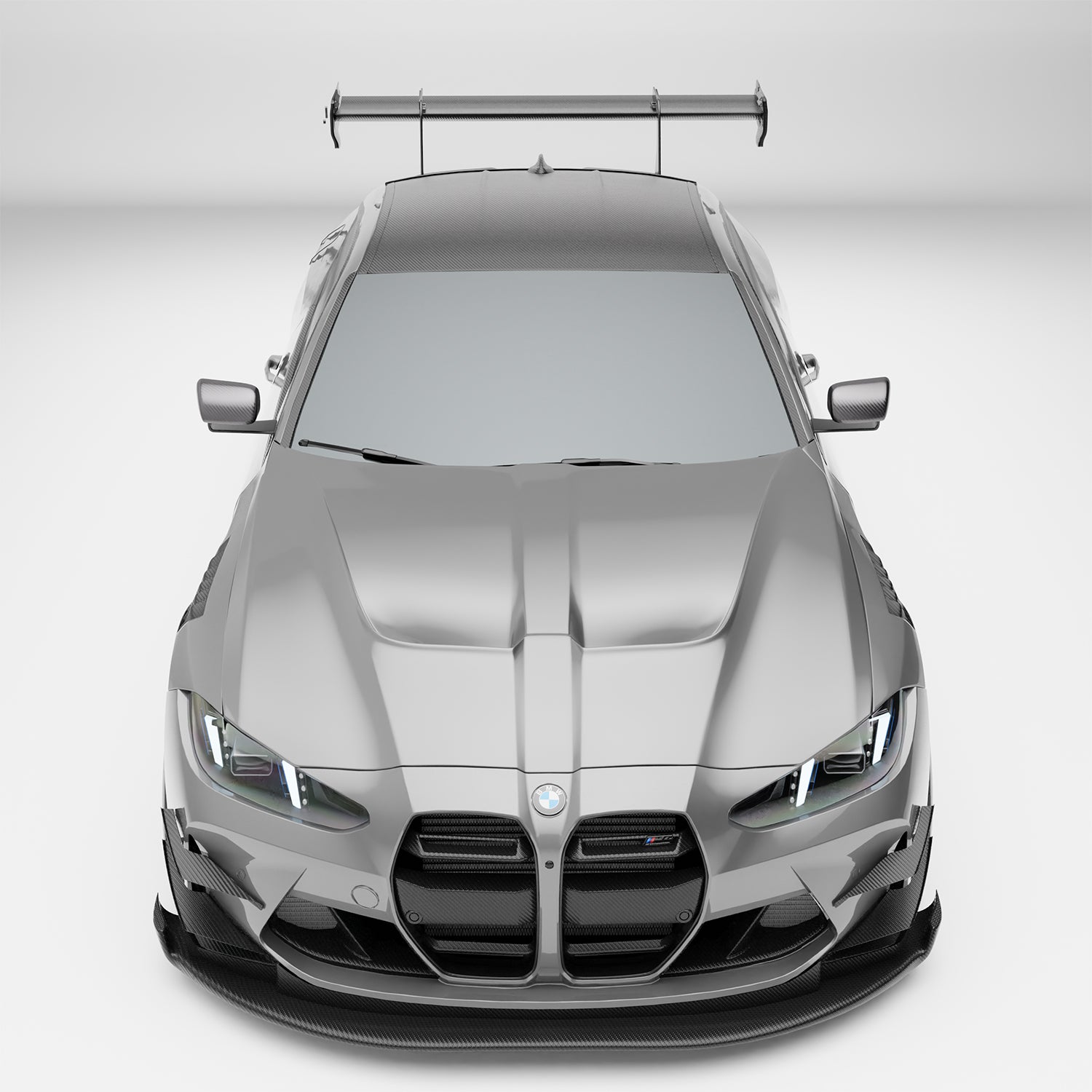 BMW M4 G82 Carbon Fiber Front Grill ( without ACC) - Revozport
