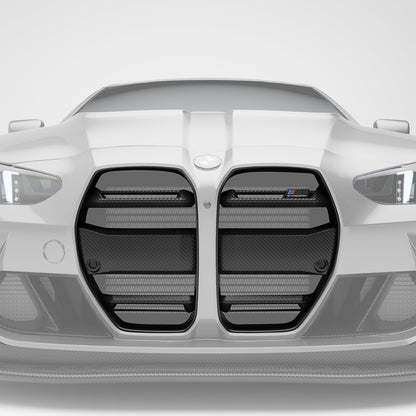 BMW M4 G82 Carbon Fiber Front Grill ( without ACC) - Revozport