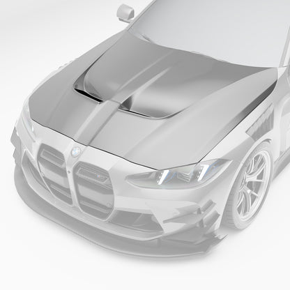 BMW M4 G82 Carbon Fiber Hood - Revozport