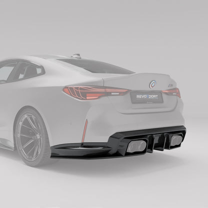 BMW M4 G82 Carbon Fiber Rear Diffuser - Revozport