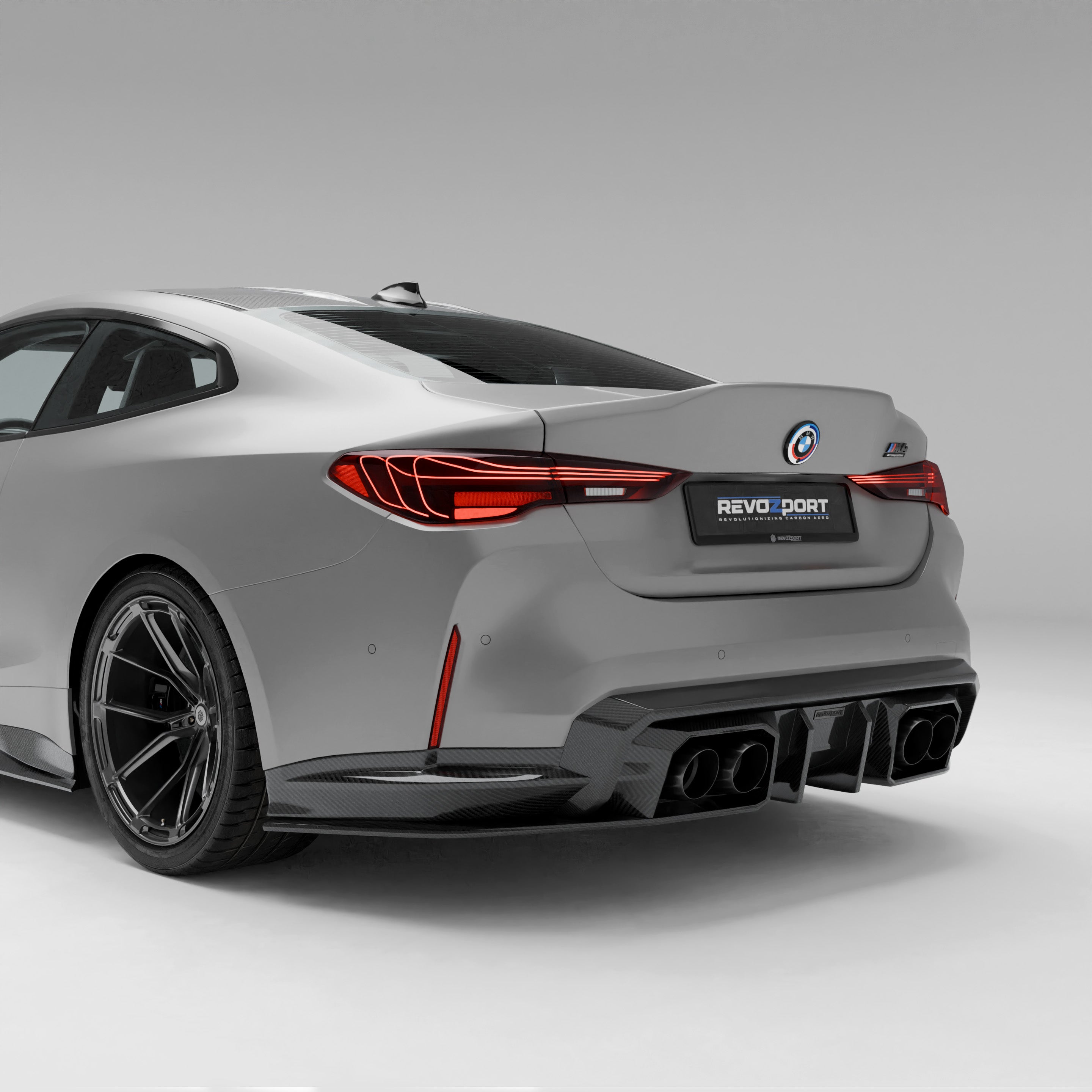 BMW M4 G82 Coupé 2021+ Carbon Fiber Rear Diffuser – Revozport