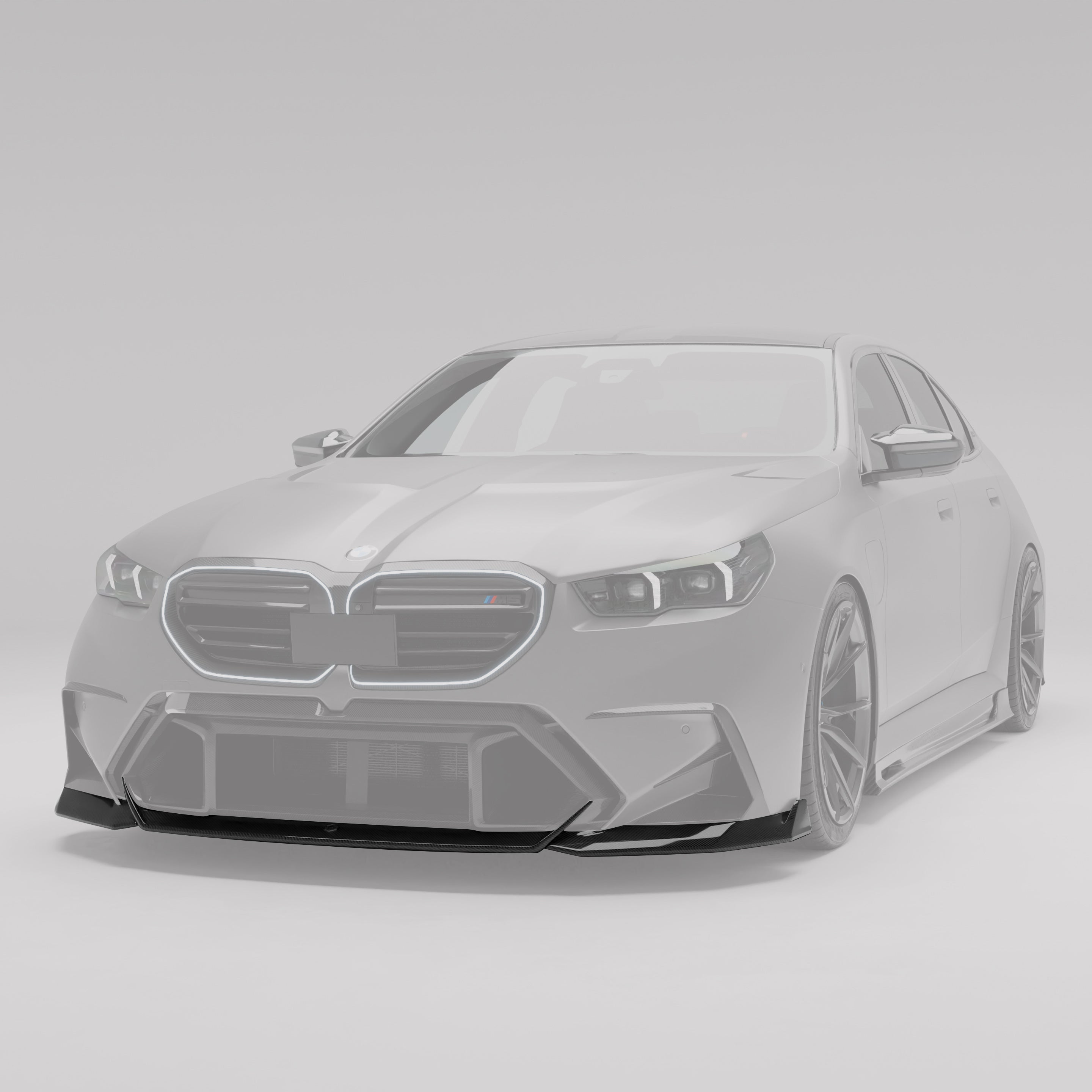 BMW M5 G90 Sedan 2024+ Carbon Fiber Front Lip - Front Splitter