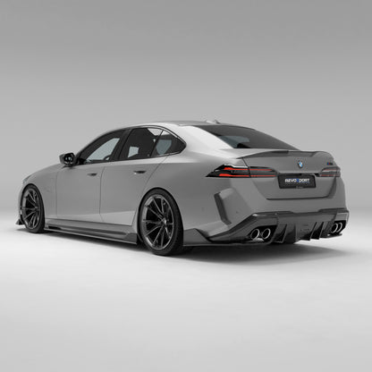 BMW M5 G90 Carbon Fiber Rear Canards - Revozport