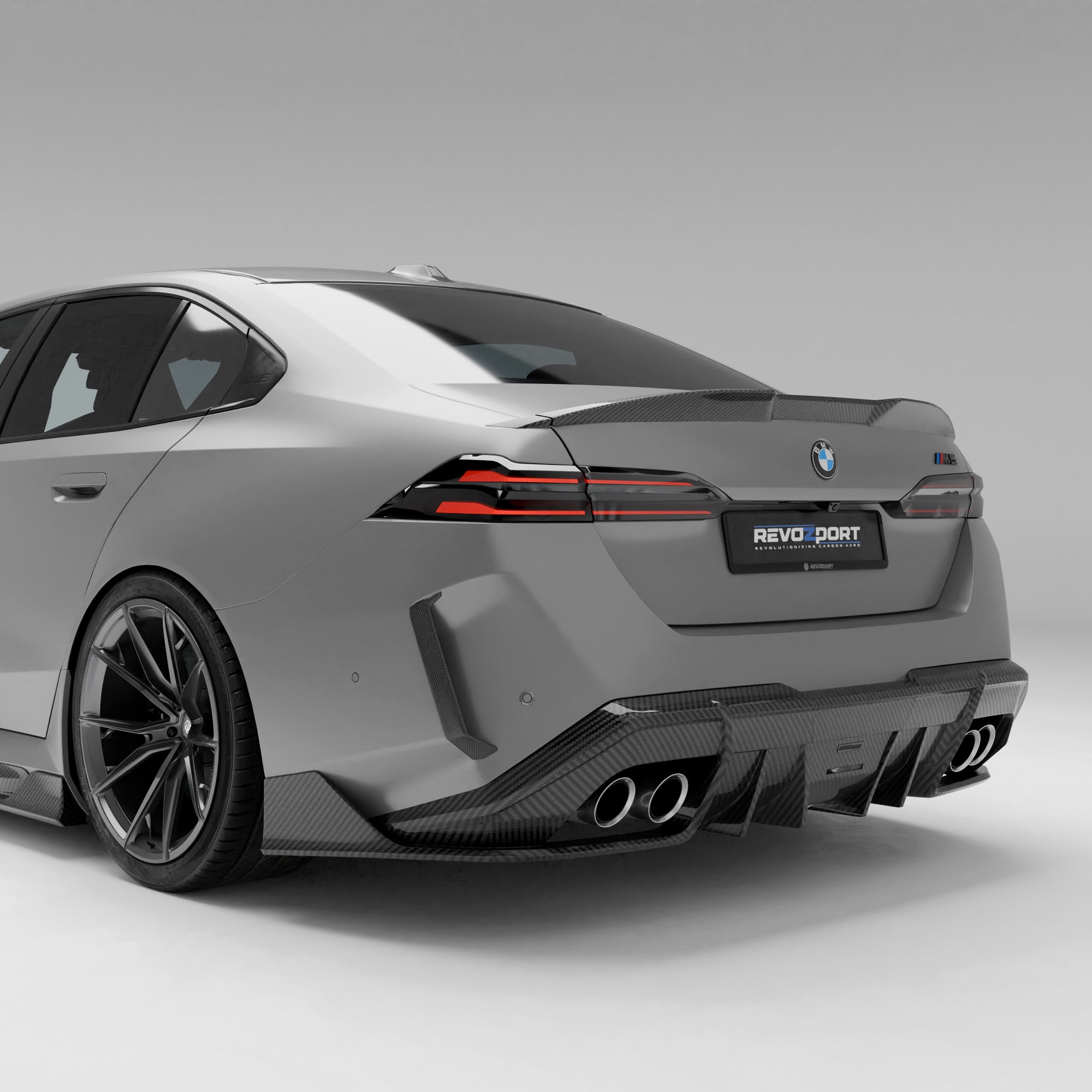 BMW M5 G90 Carbon Fiber Rear Diffuser