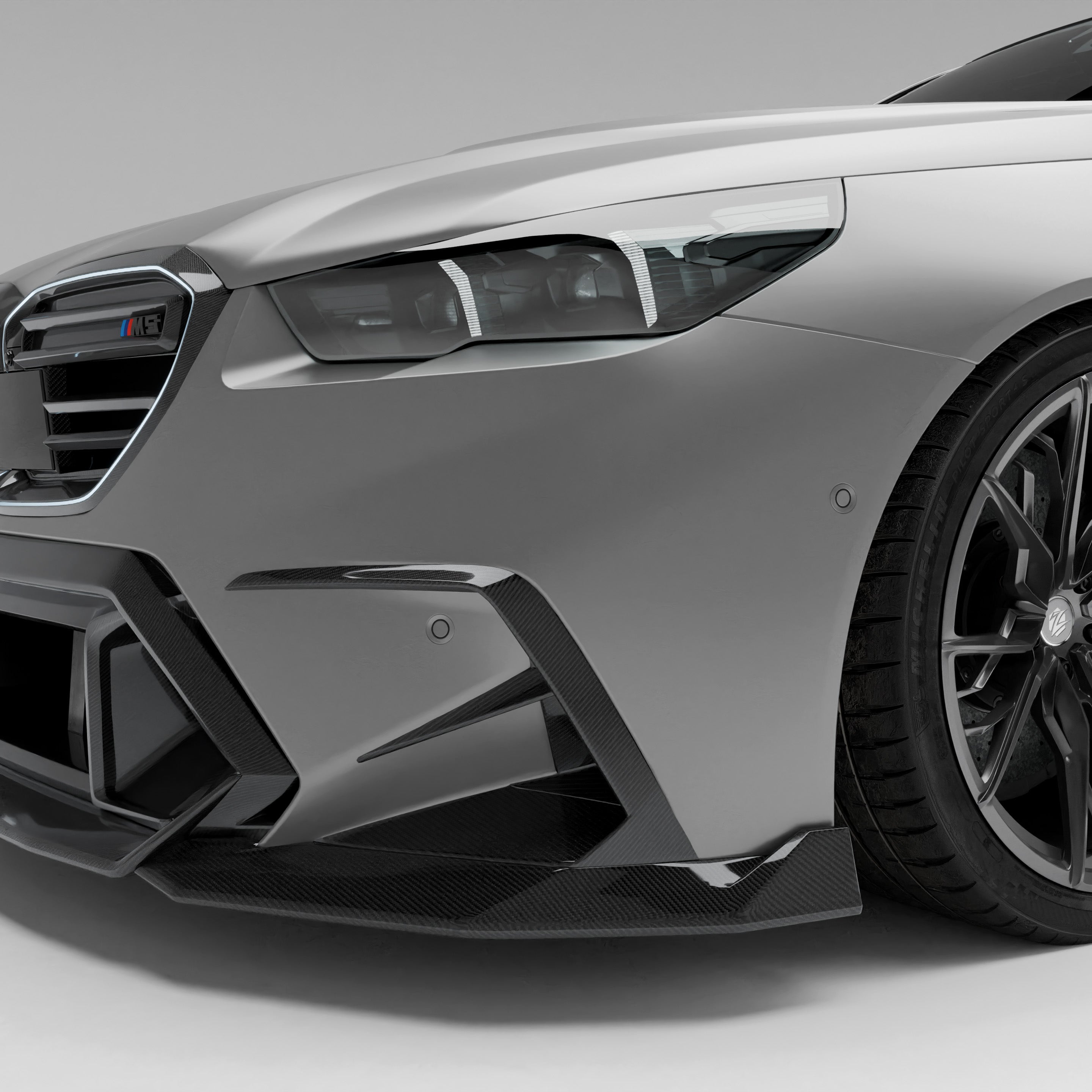 BMW M5 G99 Carbon Fiber Canards - Revozport