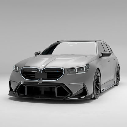 BMW M5 G99 Carbon Fiber Front Lip - Revozport