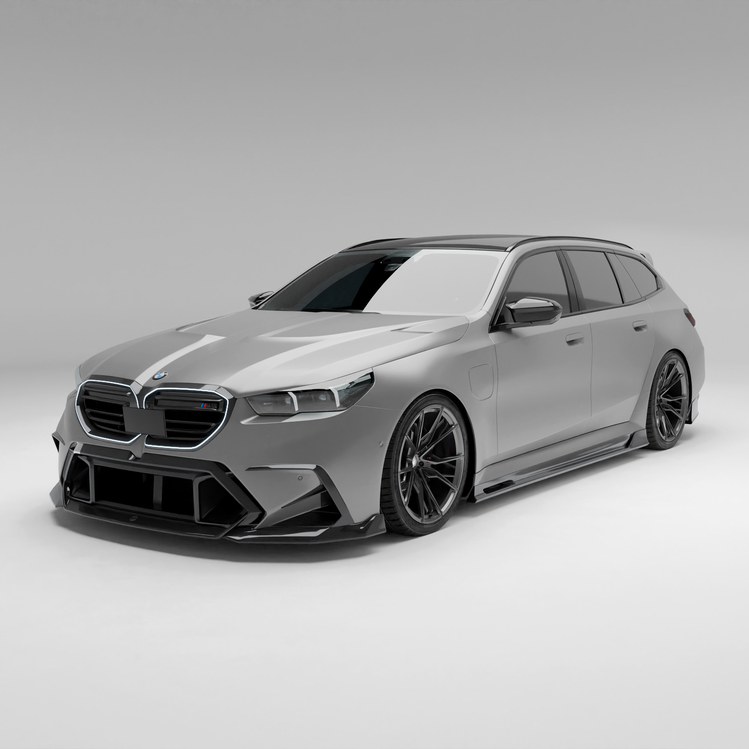 BMW M5 G99 Carbon Fiber Front Lip - Revozport