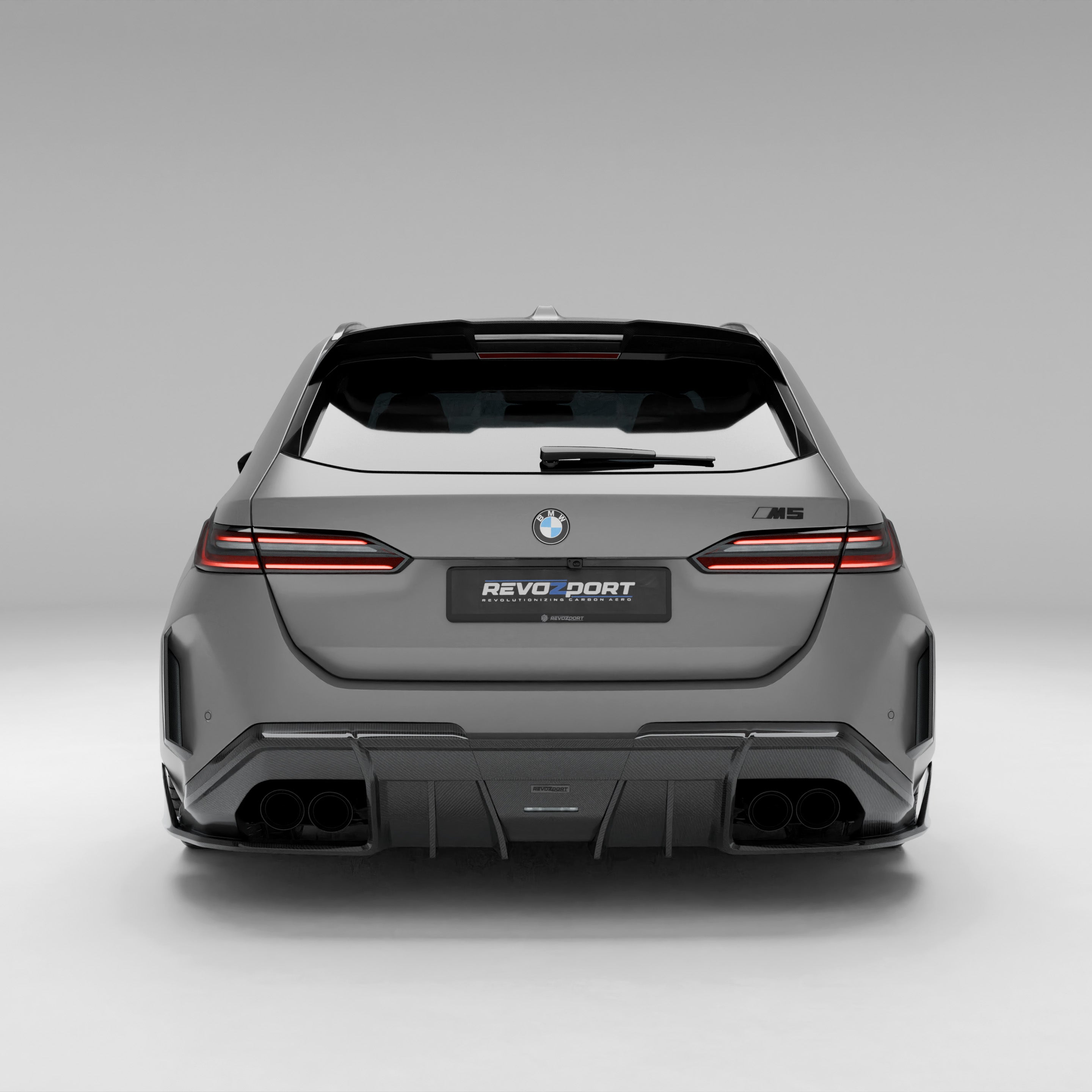BMW M5 G99 Carbon Fiber Rear Diffuser - Revozport