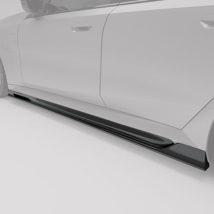BMW M5 G99 Carbon Fiber Side Skirts - Revozport