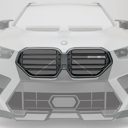 BMW X5M F95 LCI Carbon Fiber Front Grill - Revozport