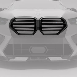 BMW X5M F95 LCI Carbon Fiber Front Grill - Revozport