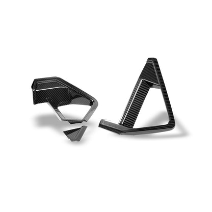 BMW X5M F95 LCI Carbon Fiber Front Vents - Revozport