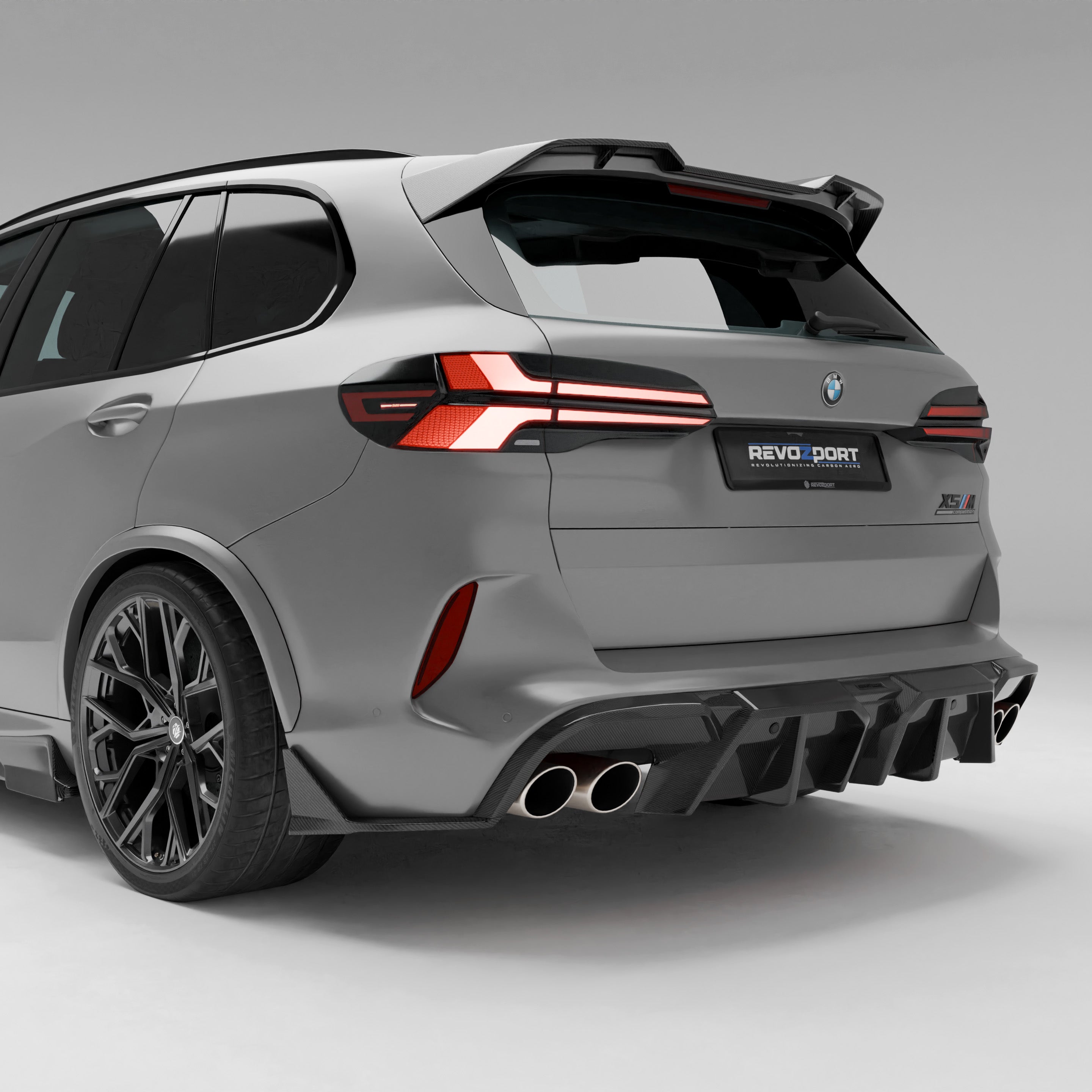bmw-x5m-f95-lci-carbon-fiber-rear-diffuser---revozport