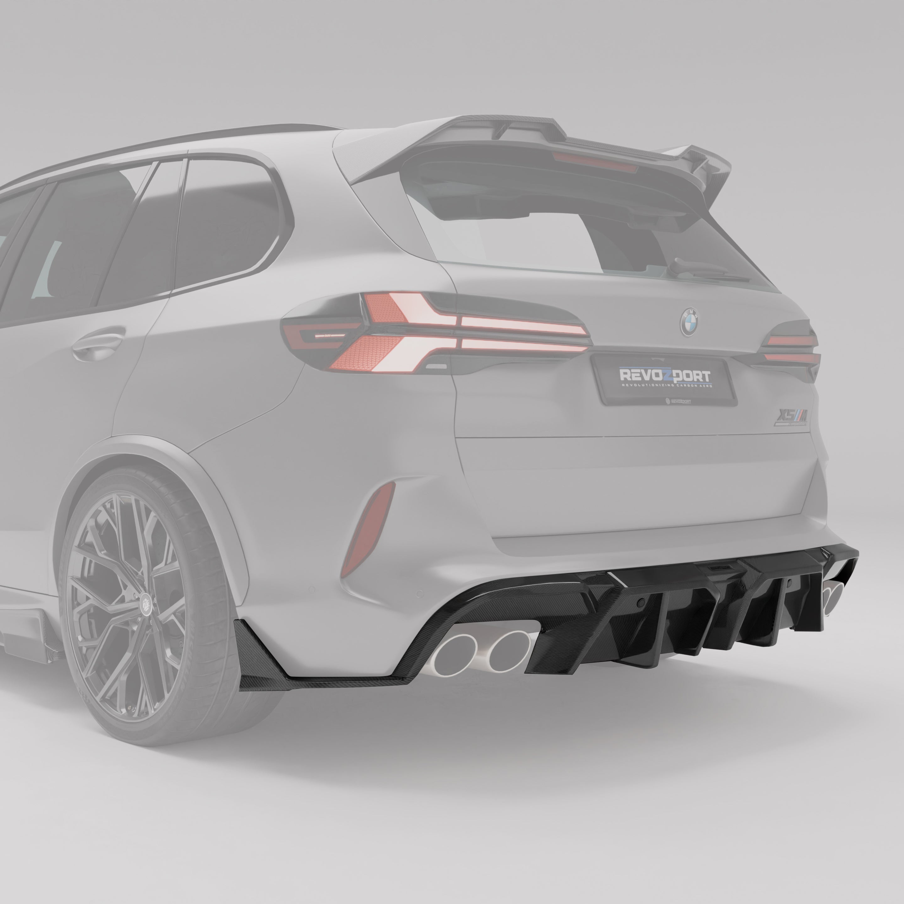 bmw-x5m-f95-lci-carbon-fiber-rear-diffuser---revozport