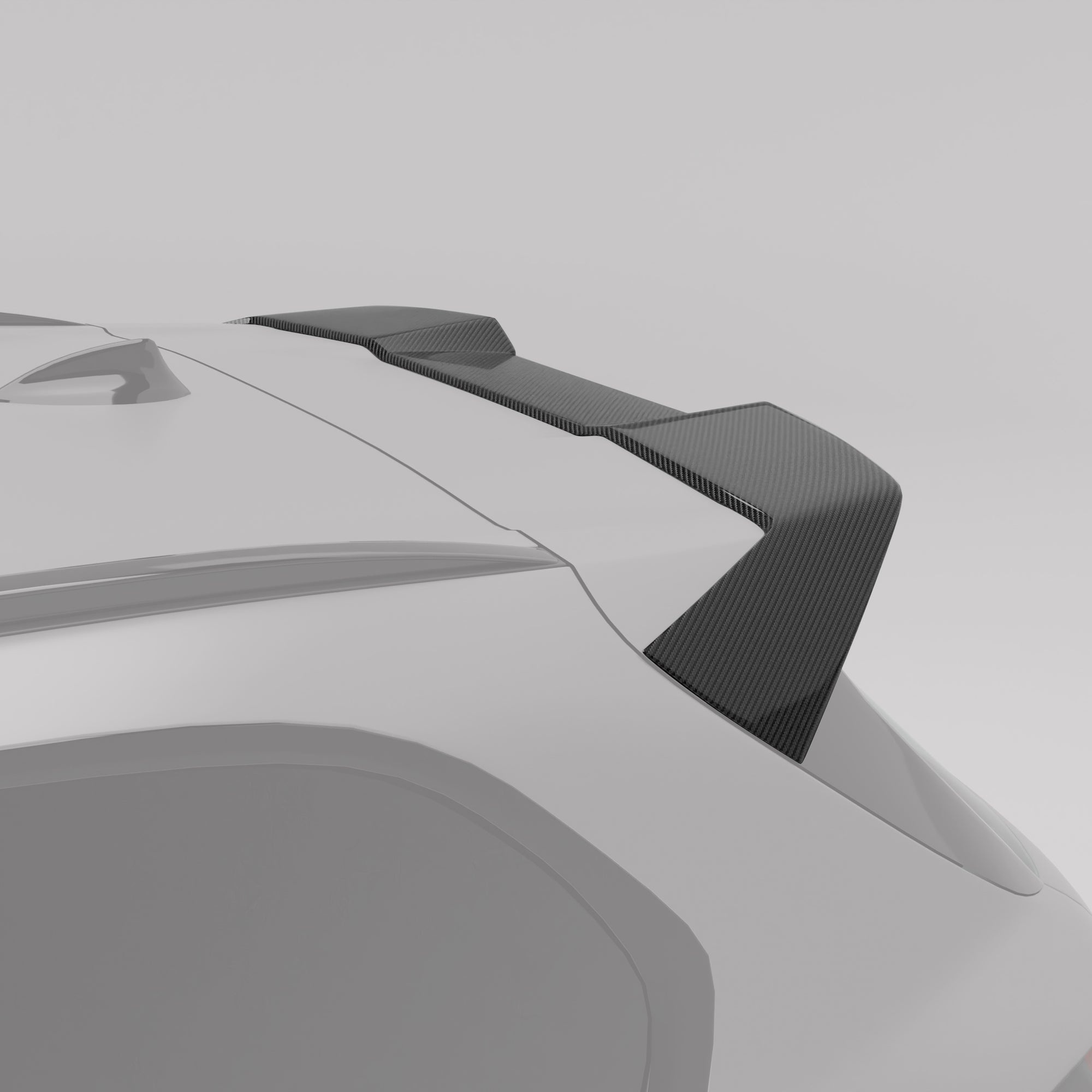 BMW X5M F95 LCI Carbon Fiber Roof Spoiler