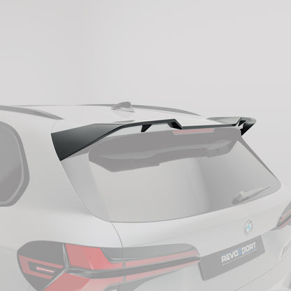 BMW X5M F95 LCI Carbon Fiber Roof Spoiler - Revozport