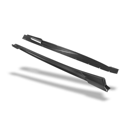 BMW X5M F95 LCI Carbon Fiber Side Skirts - Revozport