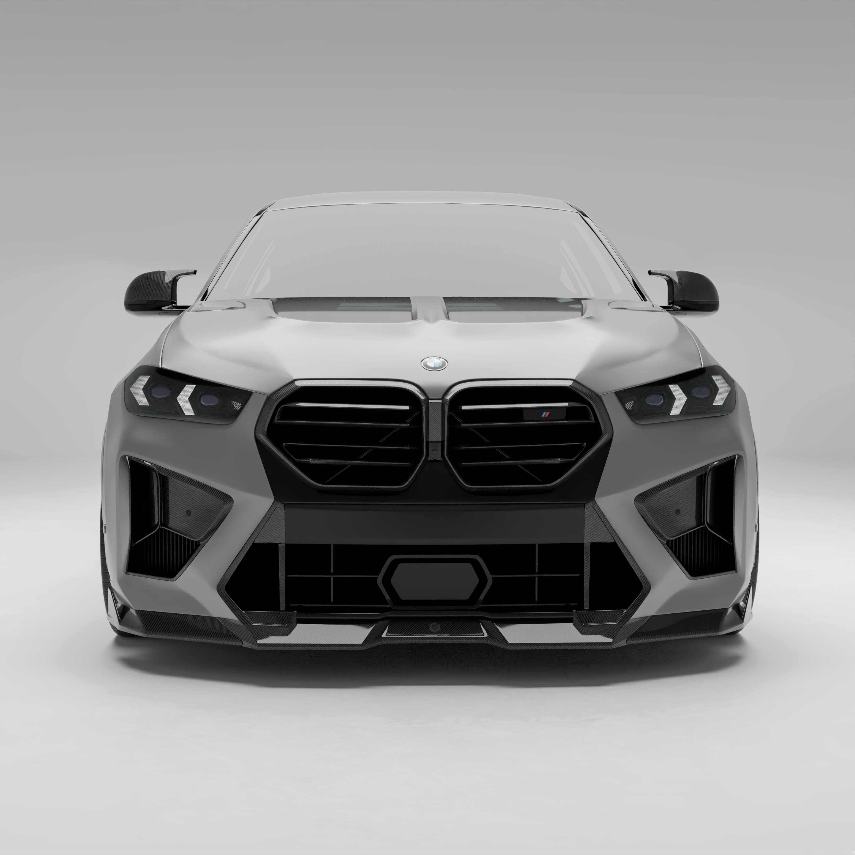 BMW X6M F96 LCI Carbon Fiber Bodykit - Revozport