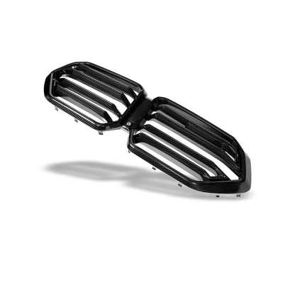 BMW X5M F95 LCI Carbon Fiber Front Grill - Revozport