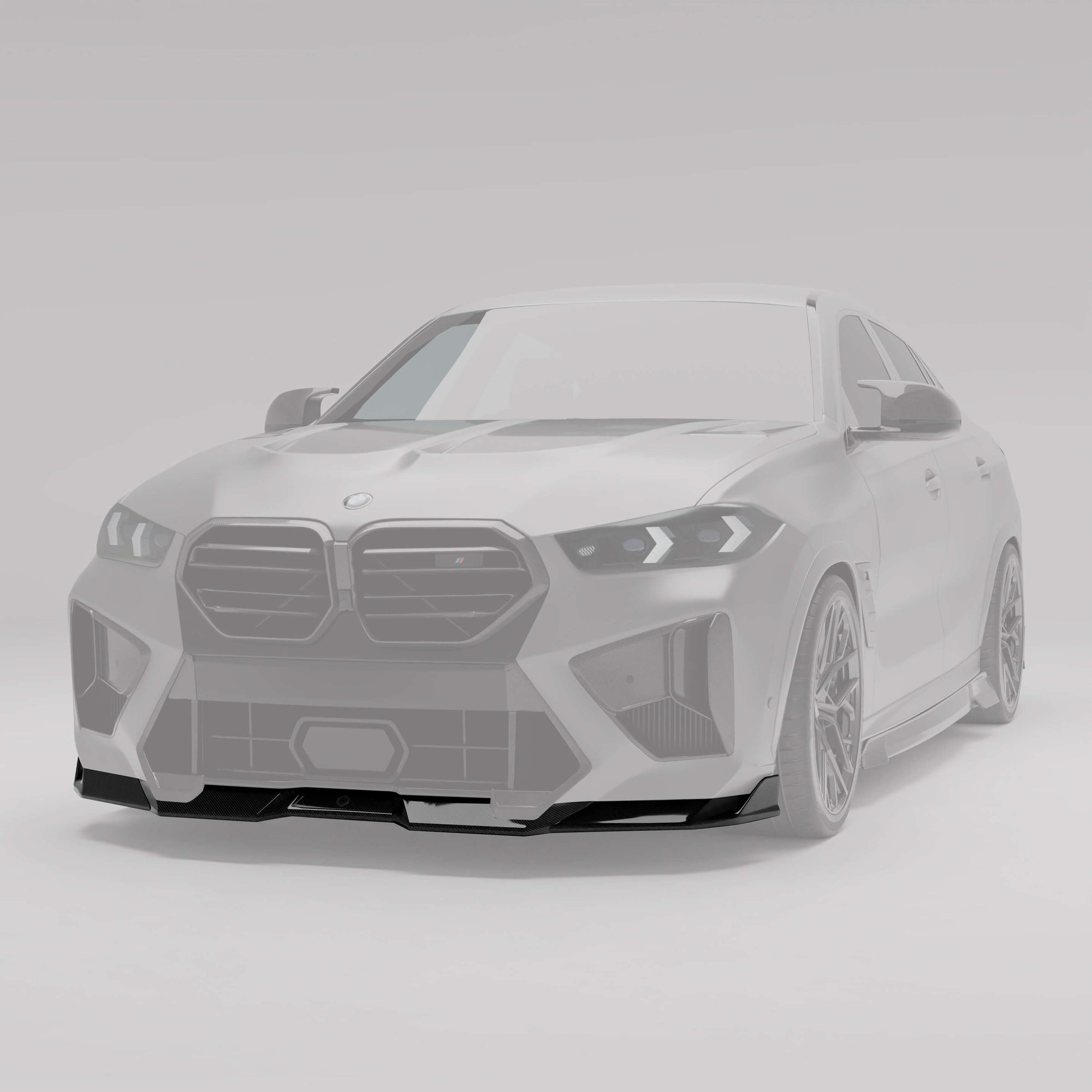 BMW X6M F96 LCI Carbon Fiber Front Lip
