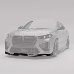 BMW X6M F96 LCI Carbon Fiber Front Lip - Revozport