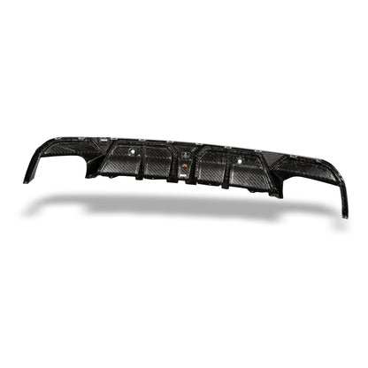 BMW X6M F96 LCI Carbon Fiber Rear Diffuser - Revozport