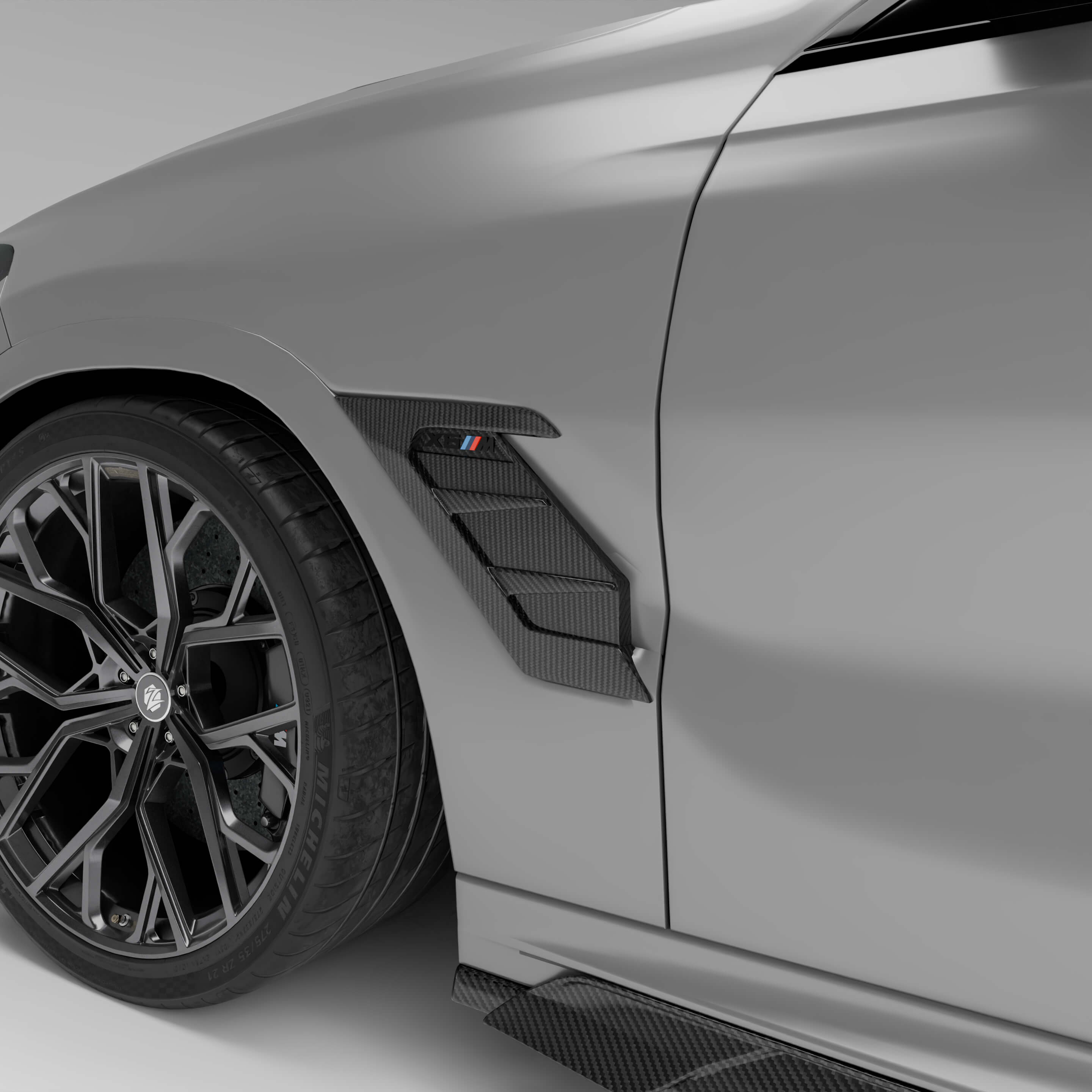 BMW X6M F96 LCI 2023+ Carbon Fiber Side Vents – Revozport