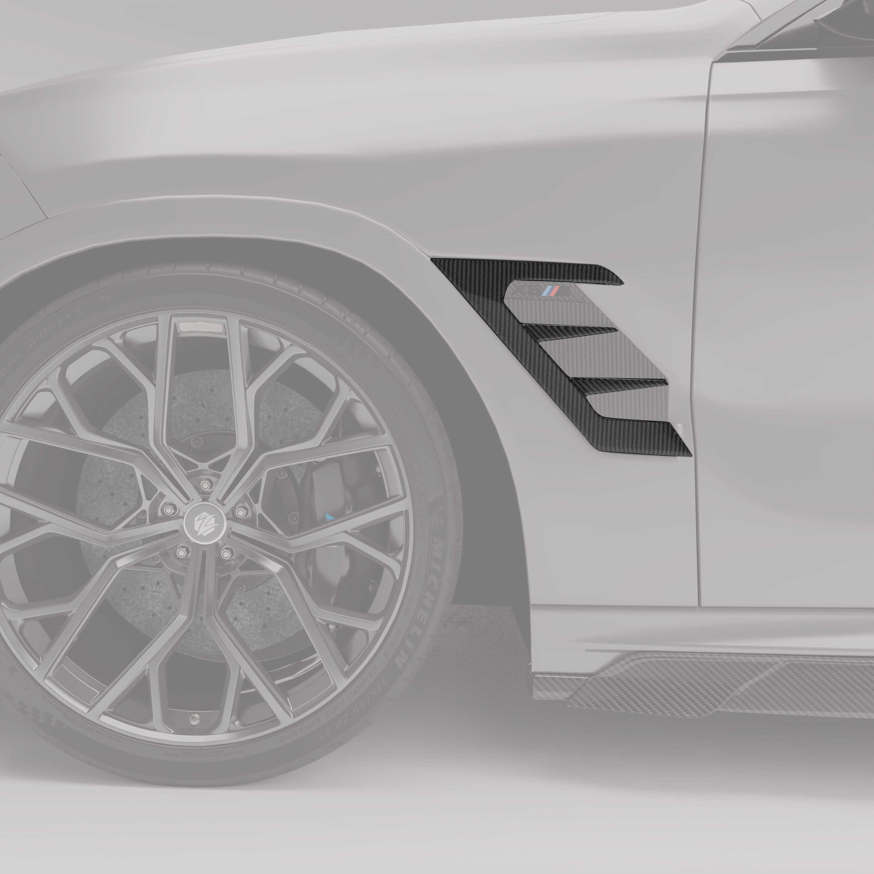 BMW X6M F96 LCI 2023+ Carbon Fiber Side Vents – Revozport