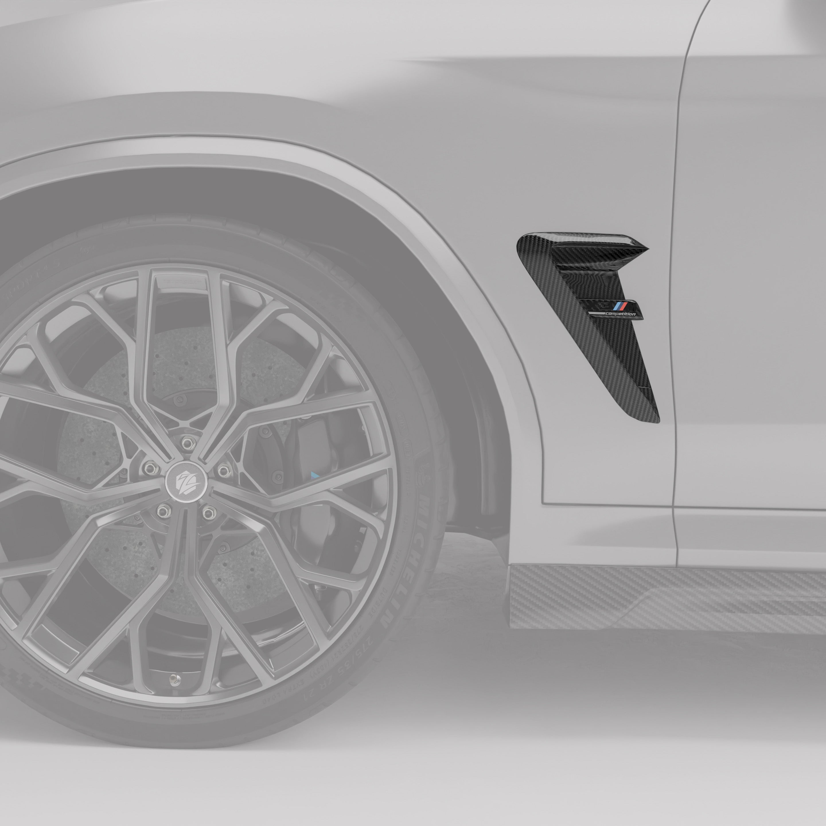BMW X3M F97 LCI Carbon Fiber Side Fender Vents – Revozport