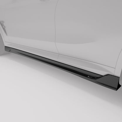 BMW X3M F97 LCI Carbon Fiber Side Skirts