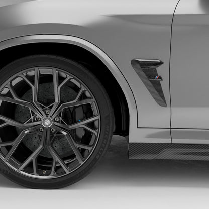 BMW X3M F97 LCI Carbon Fiber Side Fender Vents