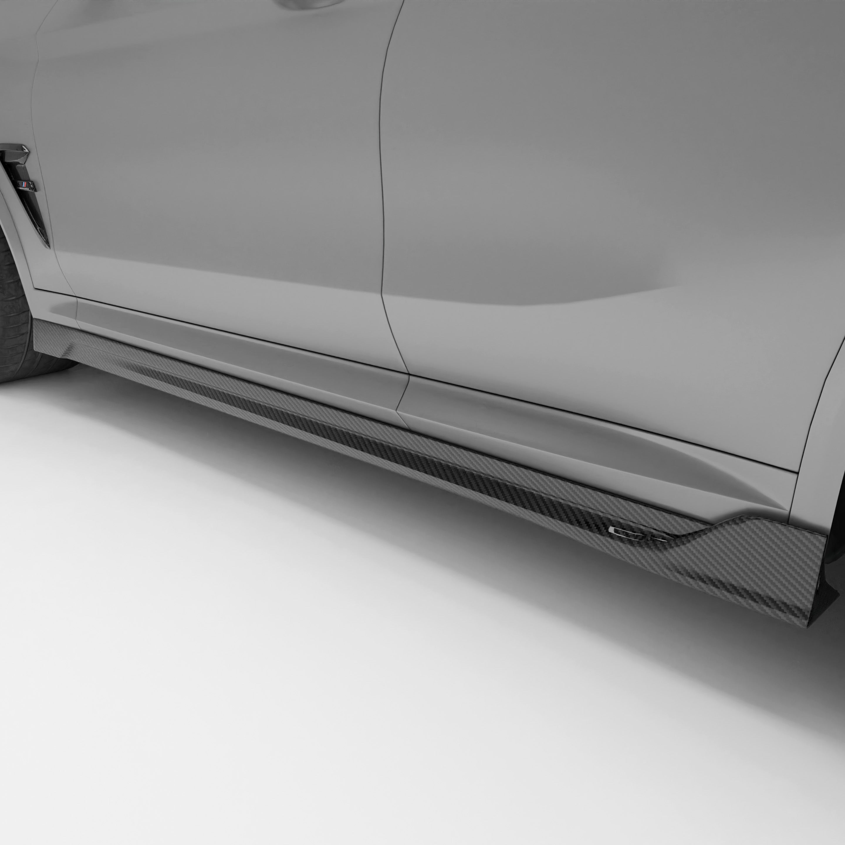 BMW X3M F97 LCI Carbon Fiber Side Skirts
