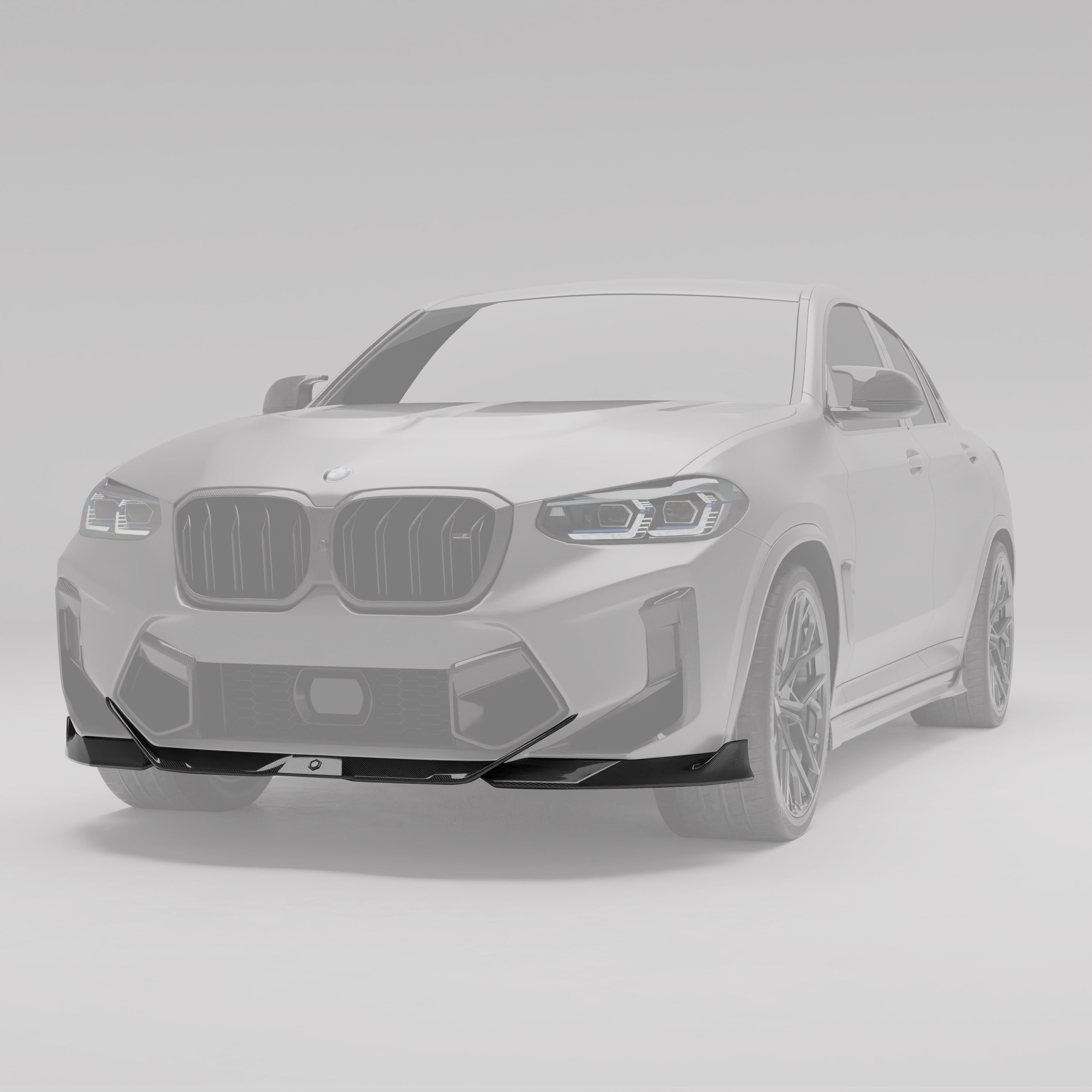 BMW X4M F98 LCI Carbon Fiber Front Lip