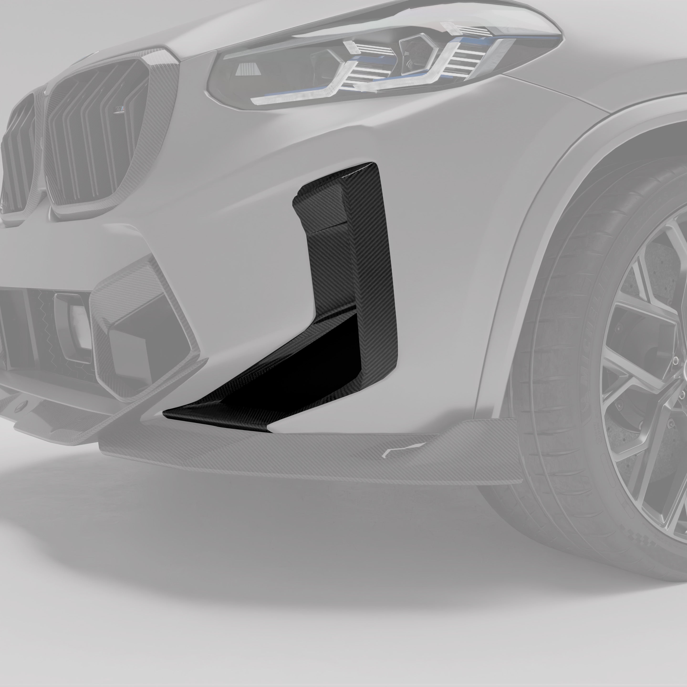 bmw-x4m-f98-lci-carbon-fiber-bumper-air-intake-covers