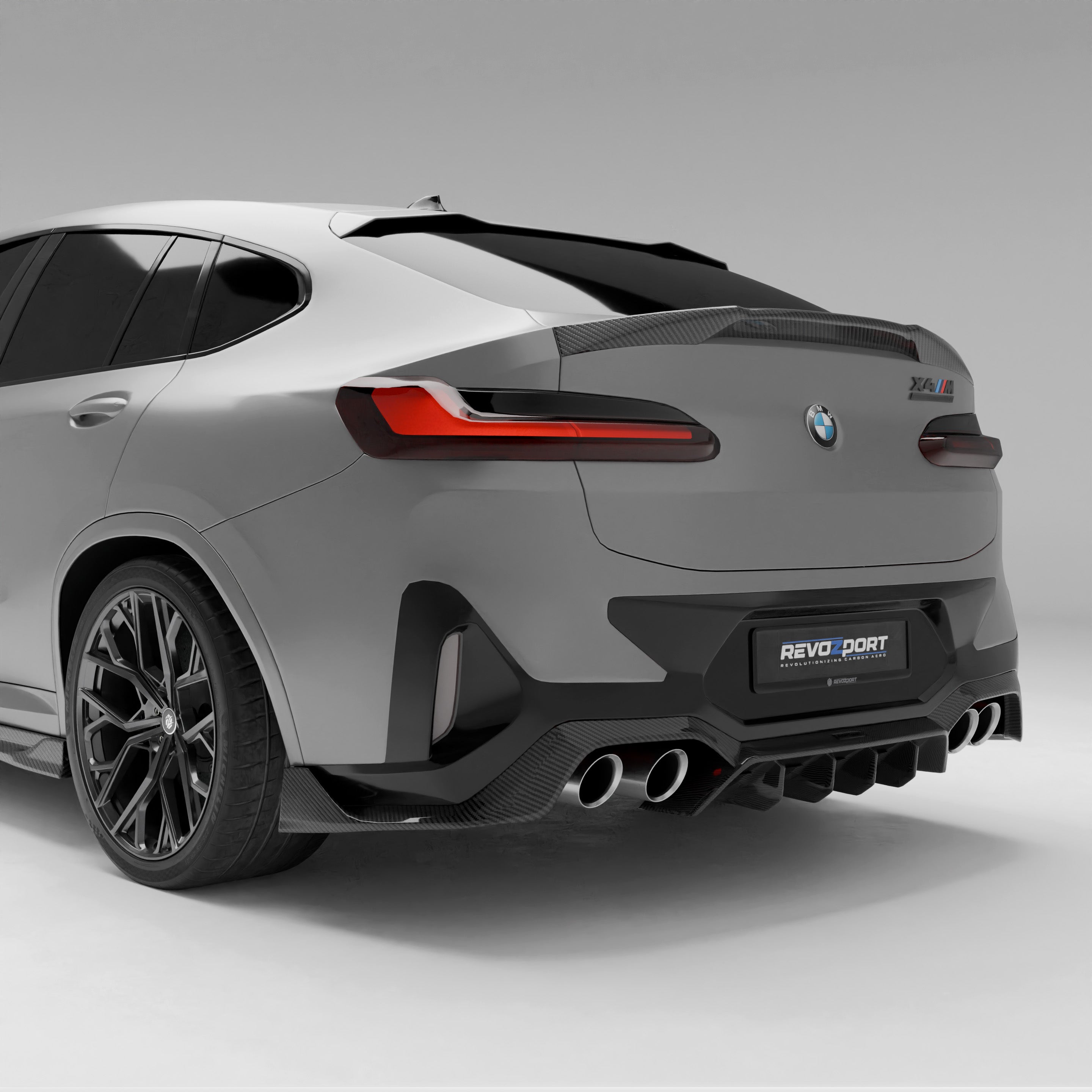 BMW X4M F98 LCI Carbon Fiber Rear Diffuser