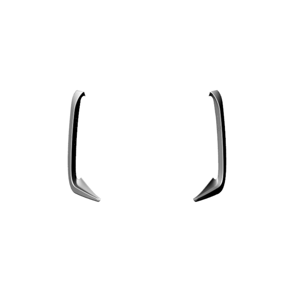 BMW M8 F91 F92 Carbon Fiber Rear Bumper Canards | RevoZport – Revozport