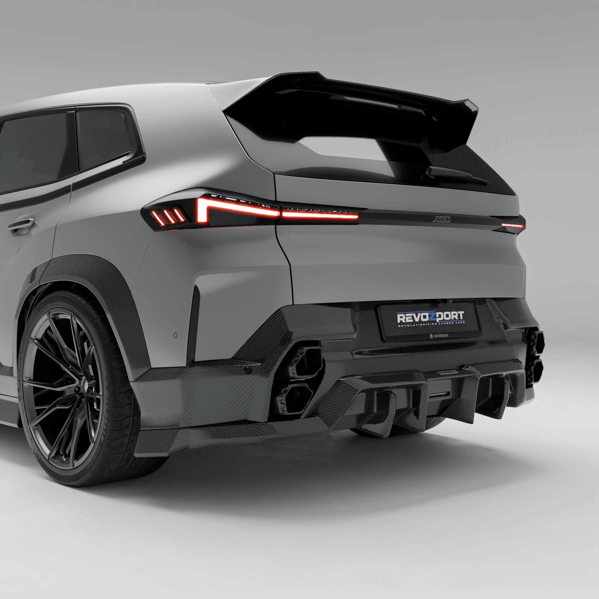 BMW XM G09 Carbon Fiber Rear Diffuser