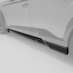 BMW XM G09 RevoZport side skirt side profile