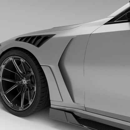 BMW G81 M3 Touring Side Fenders Carbon Fiber Renderings-Revozport