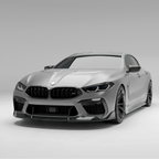 bmw-car-with-a-carbon-fiber-front-lip-on-a-white-background