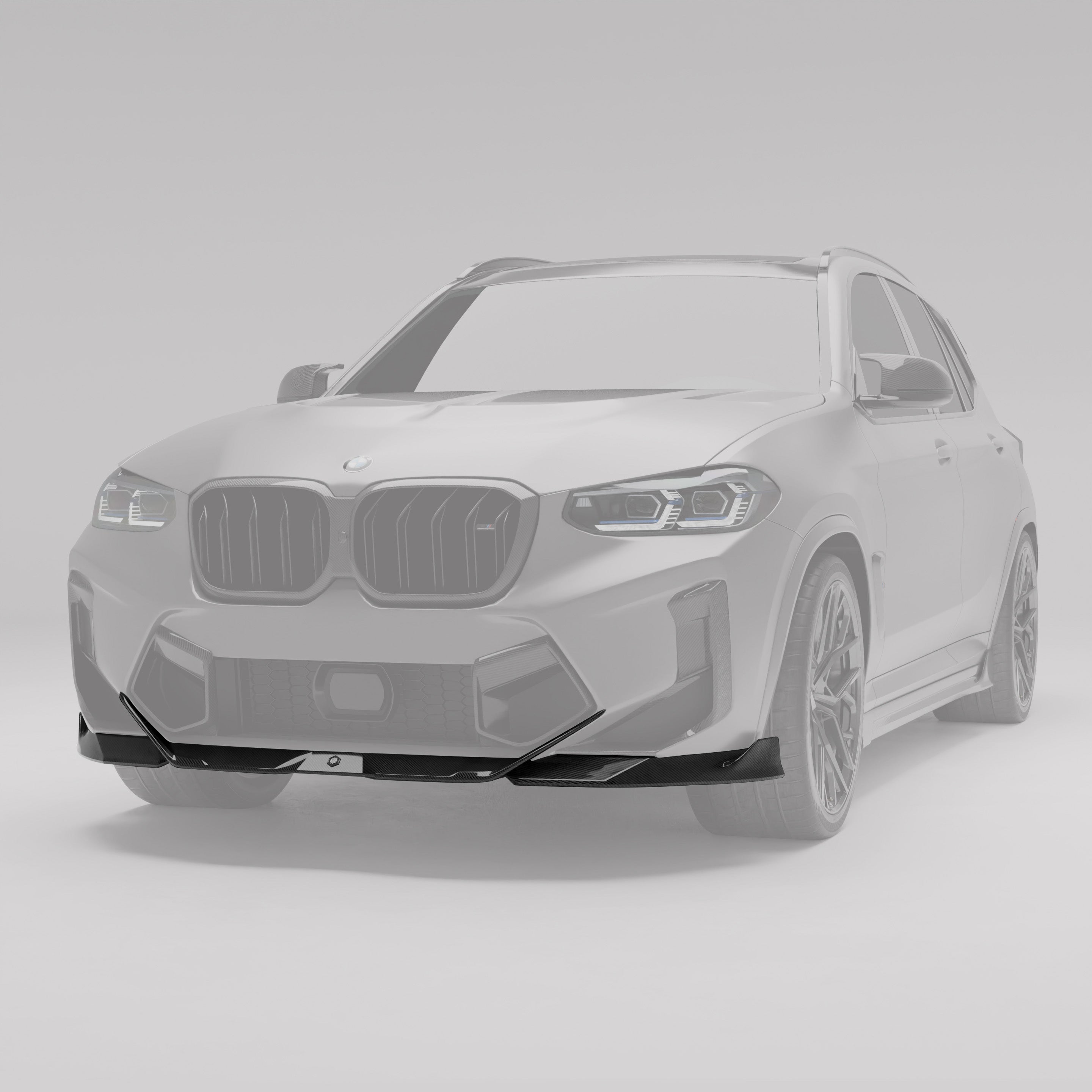 bmw-x3m-f97-lci-carbon-fiber-front-lip-with-partially-protruding-design