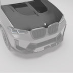 bmw-x3m-f97-lci-carbon-fiber-hood:-close-up-of-the-high-gloss-finish-from-a-top-down-view