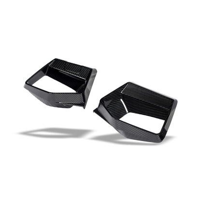 BMW X4M F98 LCI Carbon Fiber Front Bumper Vents